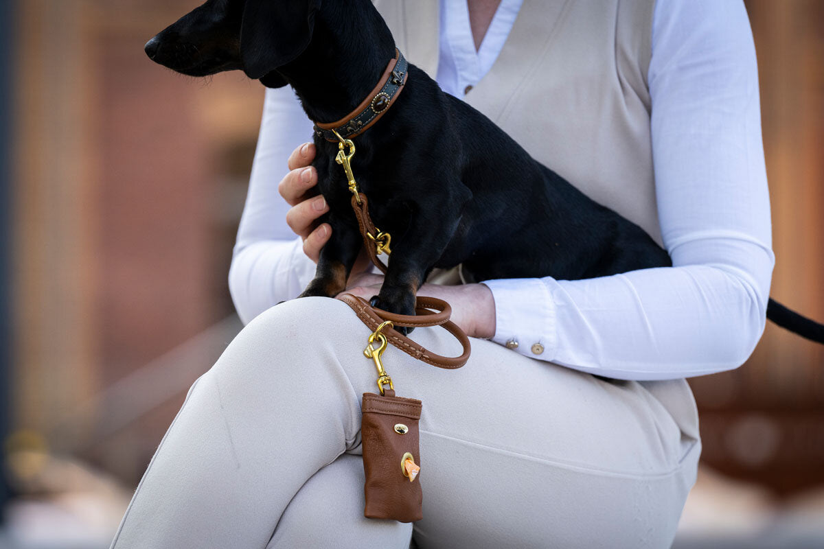 Maul | Hundeposeholder | Klassisk Cognac M. Karabin