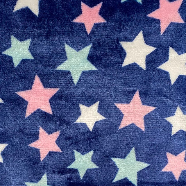 Wellness tæppe uden fyld | Mørkeblå med blandede stjerner