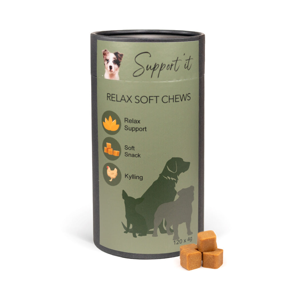 Snack it | Support it | Relax Soft Chews | UDLØBER I MAJ MÅNED
