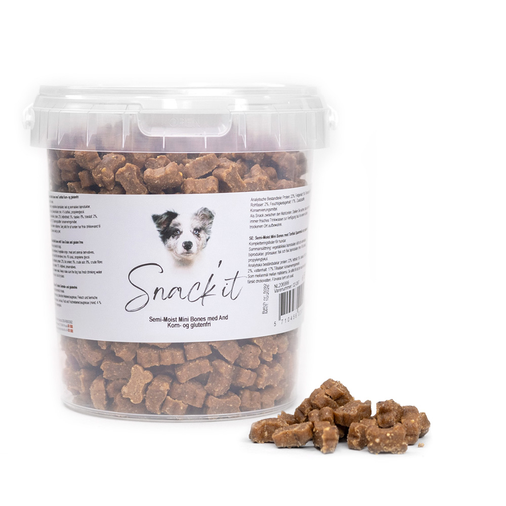 Snack'it | Semi-Moist Mini Bones m. And| 500g