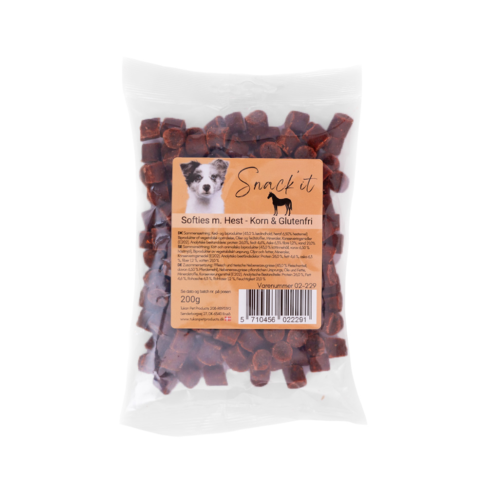 Snack'it | Softies| Hest | 200 g
