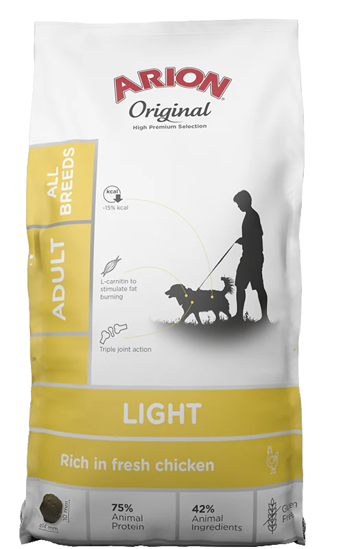 Arion Original | Adult All Breeds | Light | 12Kg | UDLØBER 14.06.26