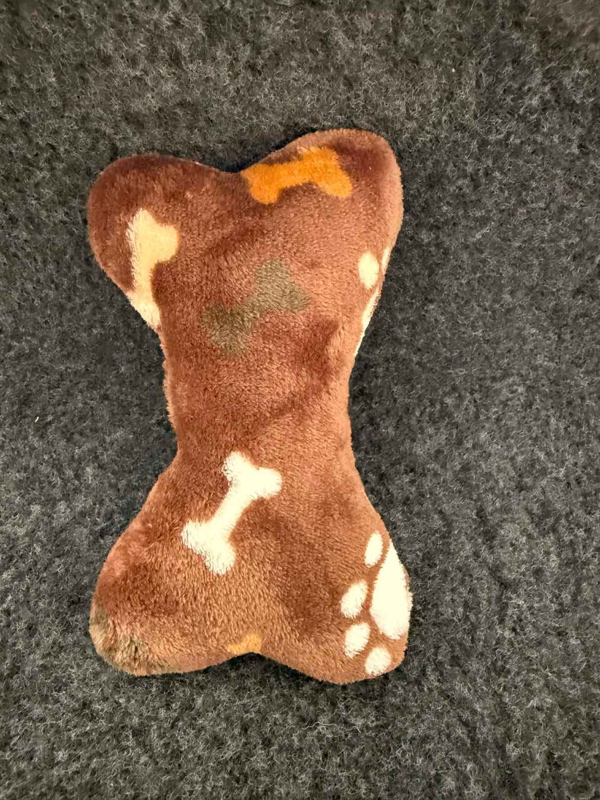 Wellness legetøj | Kødben | Brun med poter og kødben | Små