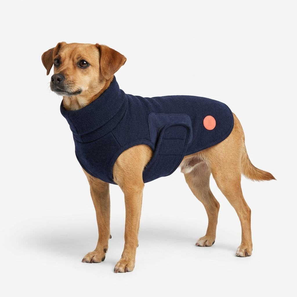 51 Degrees North | Knit Wool Vest | Navy