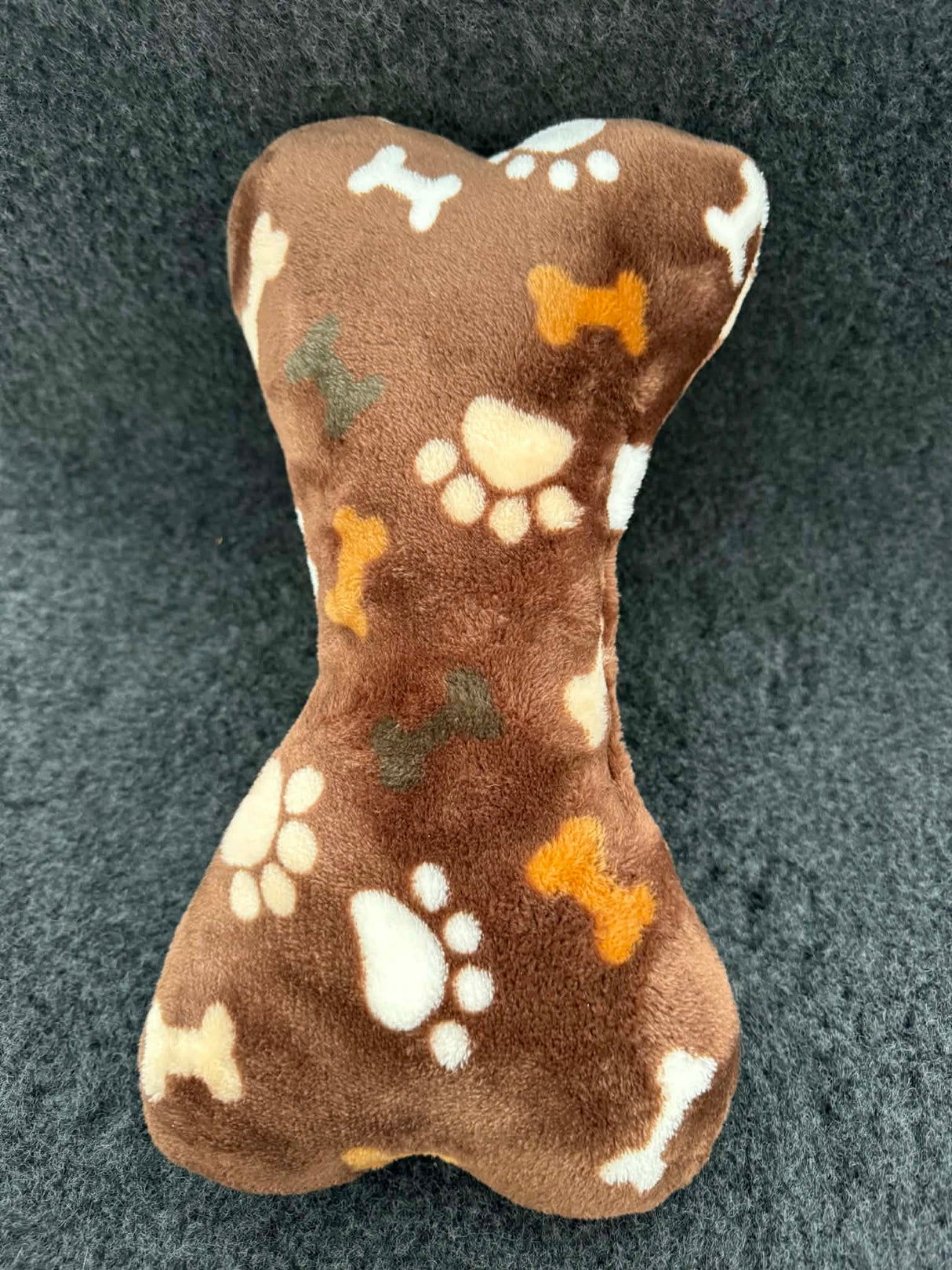 Wellness legetøj | Kødben | Brun med poter og kødben| Stor