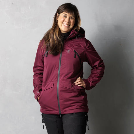 DC| Shell Jakke | Burgundy | Lilo