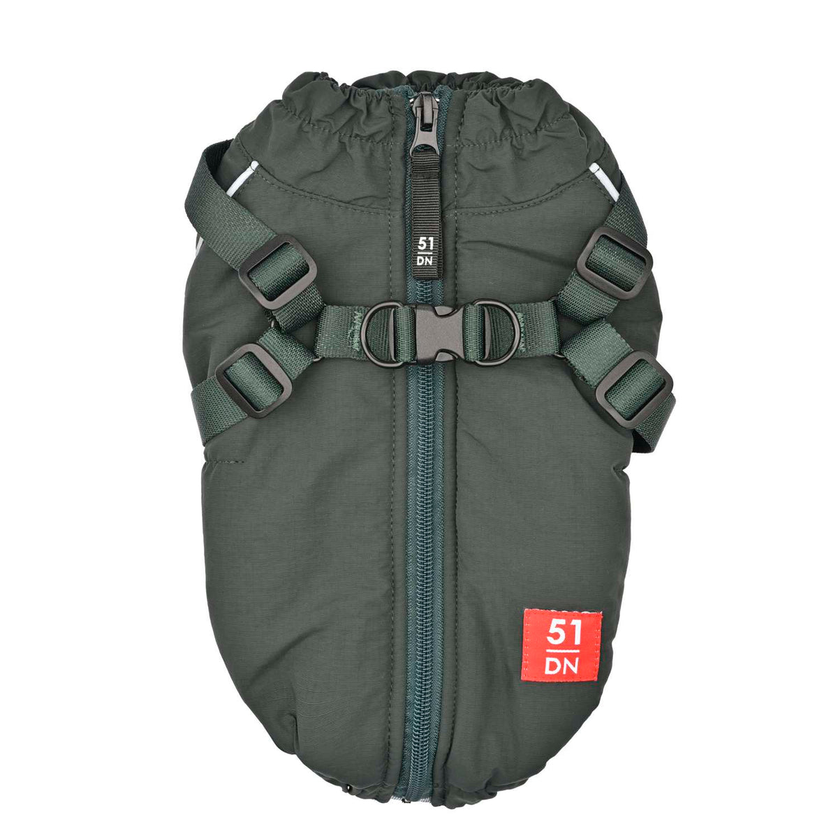 51 Degrees North | Adventure Harness Coat | Green