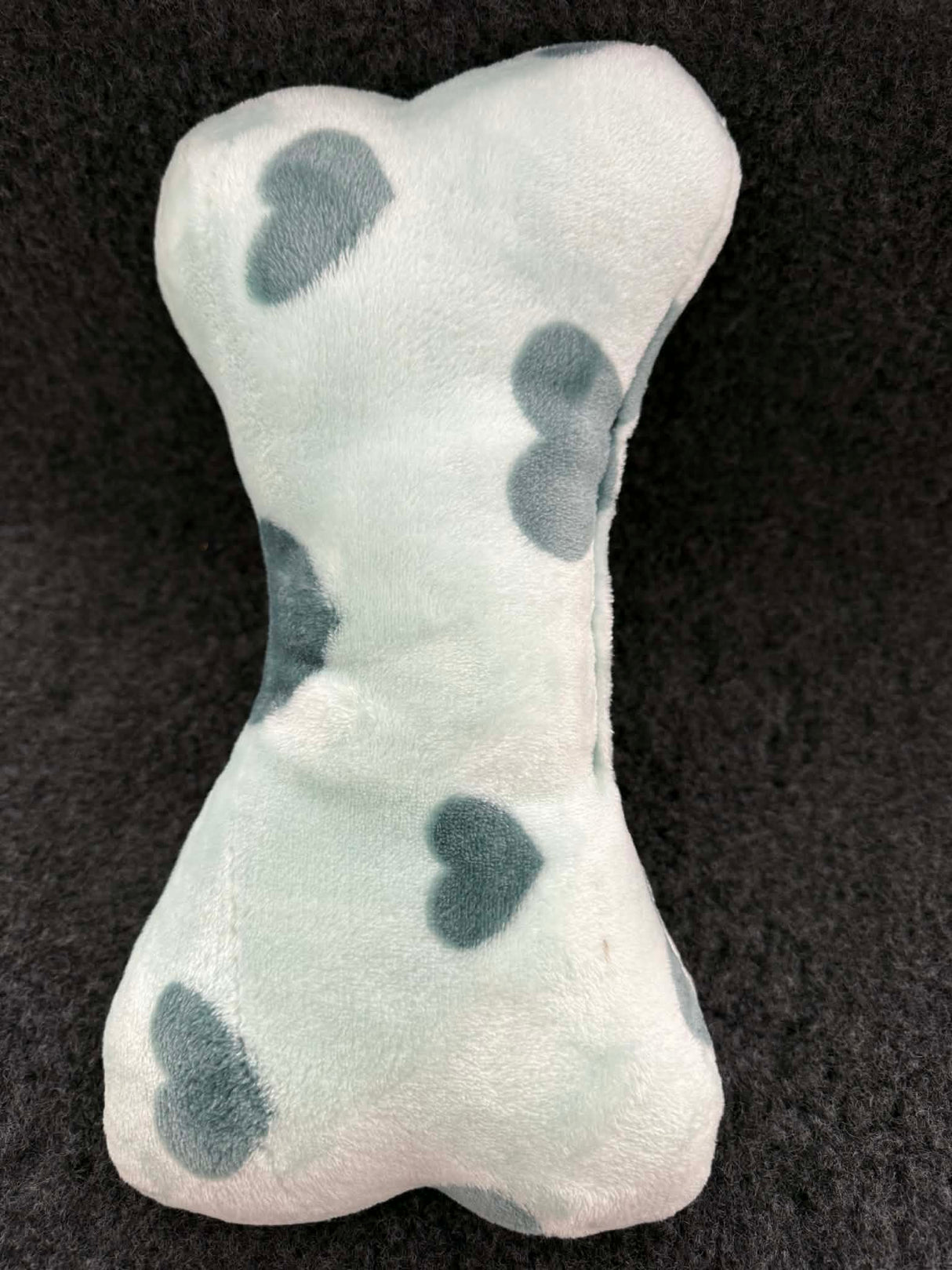 Wellness legetøj | Kødben | Mint grøn med hjerter| Stor