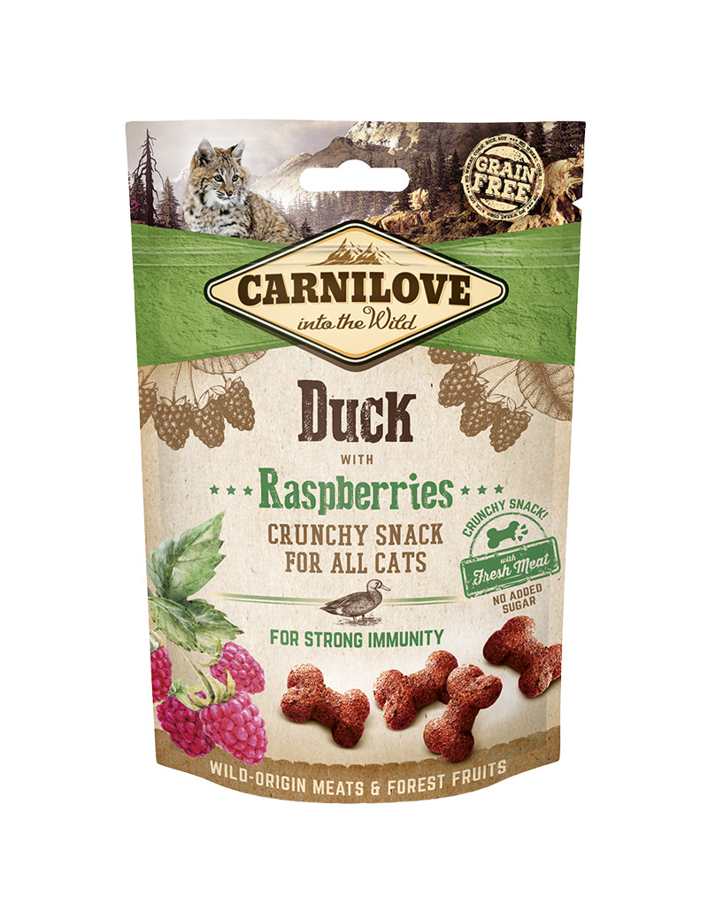 Carnilove | Crunchy Snack | And og Hinbær | 50 g