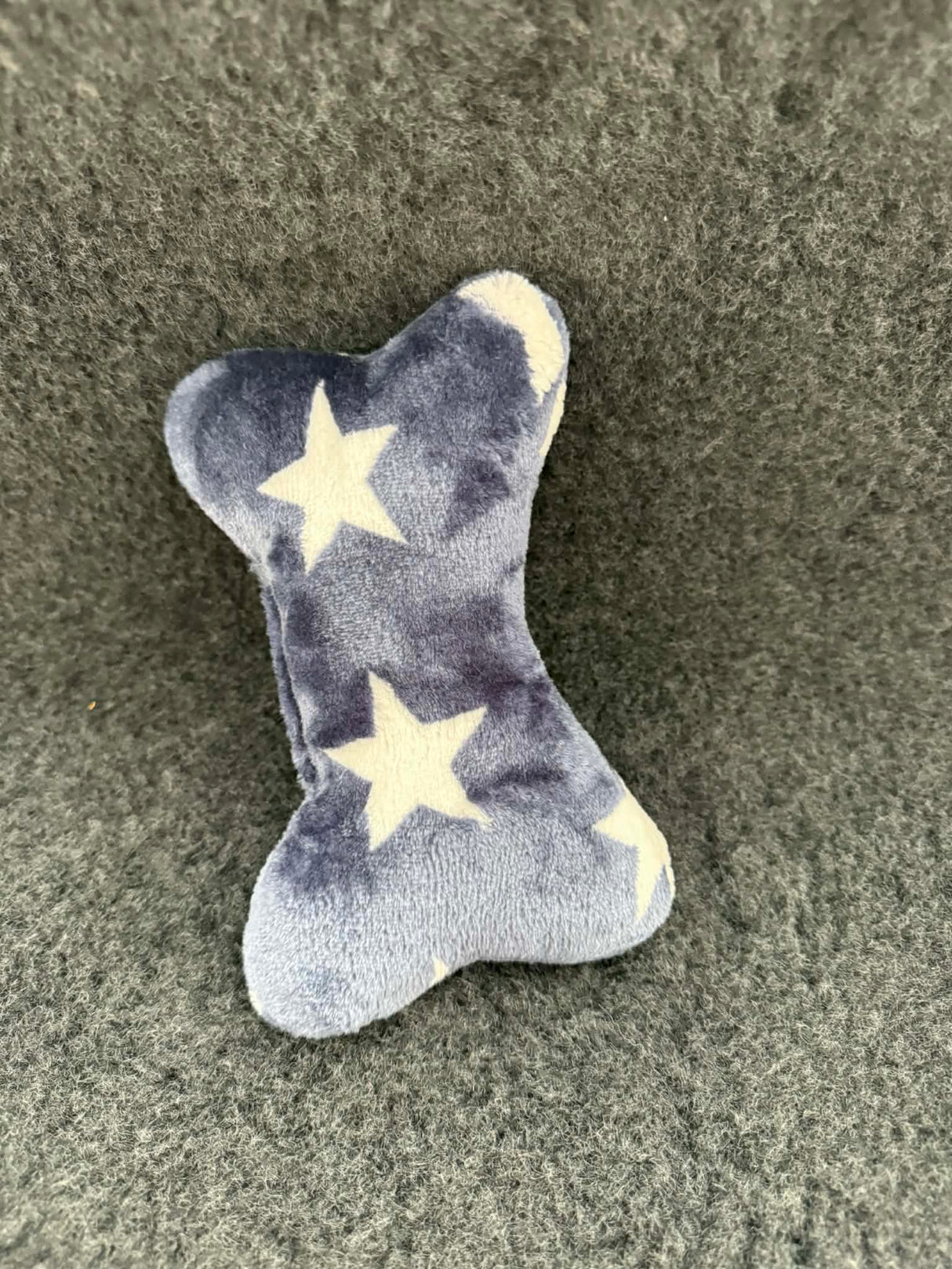 Wellness legetøj | Kødben | Blå med stjerner | Små