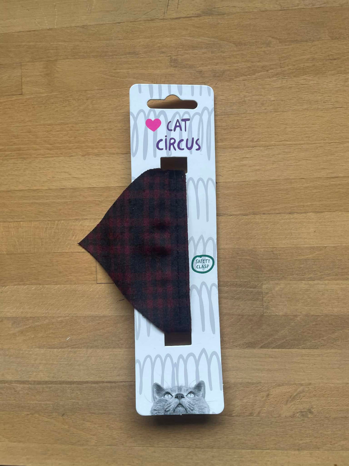 Halsbånd til kat | "tørklæde"