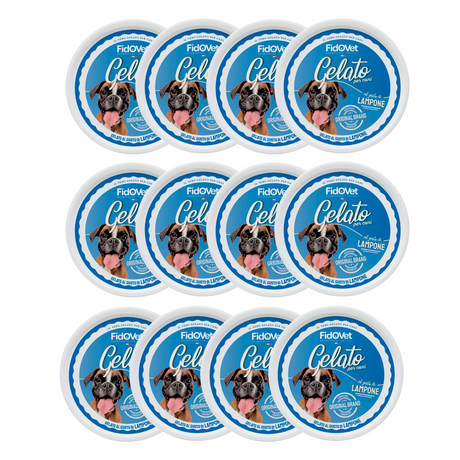 FidOOvet | Gelato hundeis | Hindbær