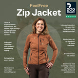 DC | FeelFree Dog Walker Zip Jacket | Sky | Alva