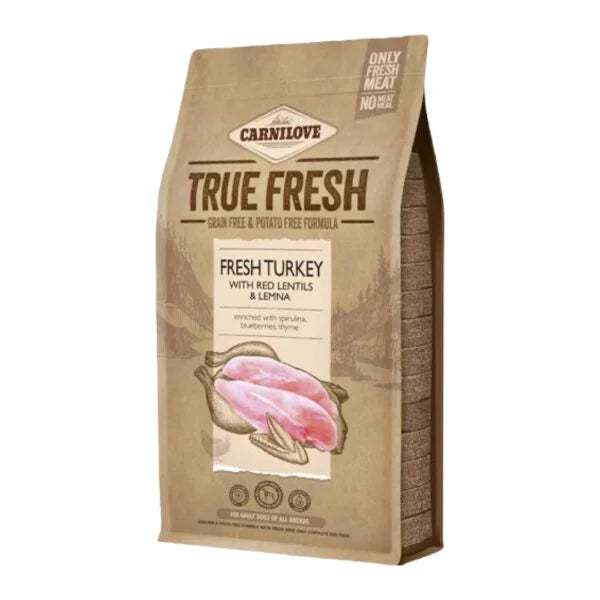 Carnilove True Fresh |  Fresh Turkey | Adult | 1,4 kg | UDLØBER 25.07.26