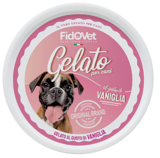 FidOOvet | Gelato hundeis | Vanilje
