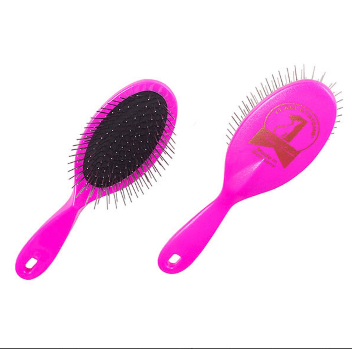 Klausen Import | Pink Plastisk Børste M. Lange tænder | 2 cm