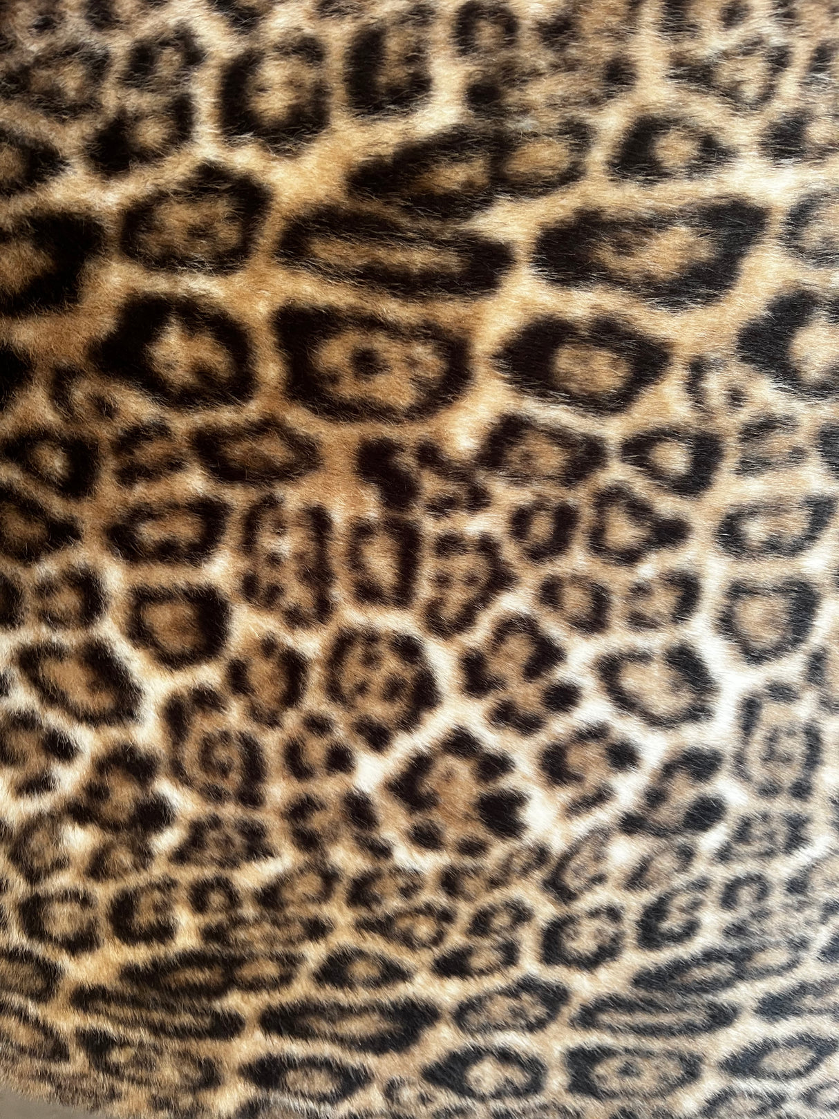 Wellness tæppe skridsikkert | Mørk Leopard