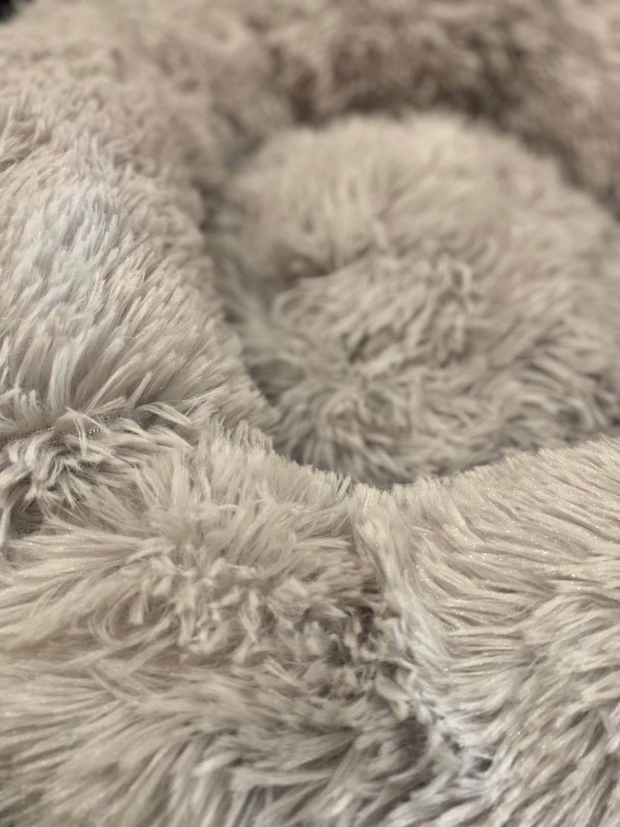 Donut hundeseng | Grå | S - 50x17 cm