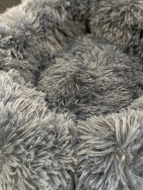 Donut hundeseng | Antracit Grå | S - 50x17 cm