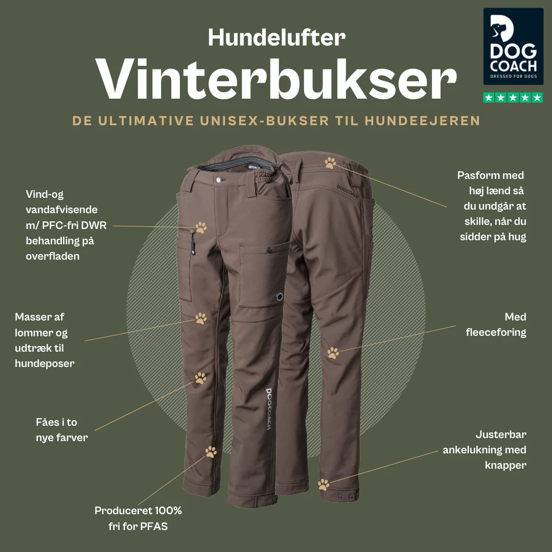 DC | Hundelufterbukser 2.0 | Vinter | Bison | Regular | Hiro