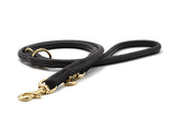 Maul | Læderline Rundsyet Sort | 2 M | M. Guld