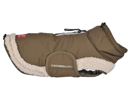 51 Degrees North | K-Woof Hybrid Coat | Khaki