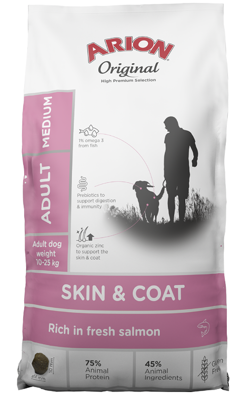 Arion Original | Skin & Coat | Medium | 12kg | UDLØBER 18.07.2026