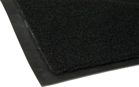 Textilia | Bomuld måtte | Sort | 85x150